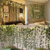 Cottagecore Floral Vine String Lights